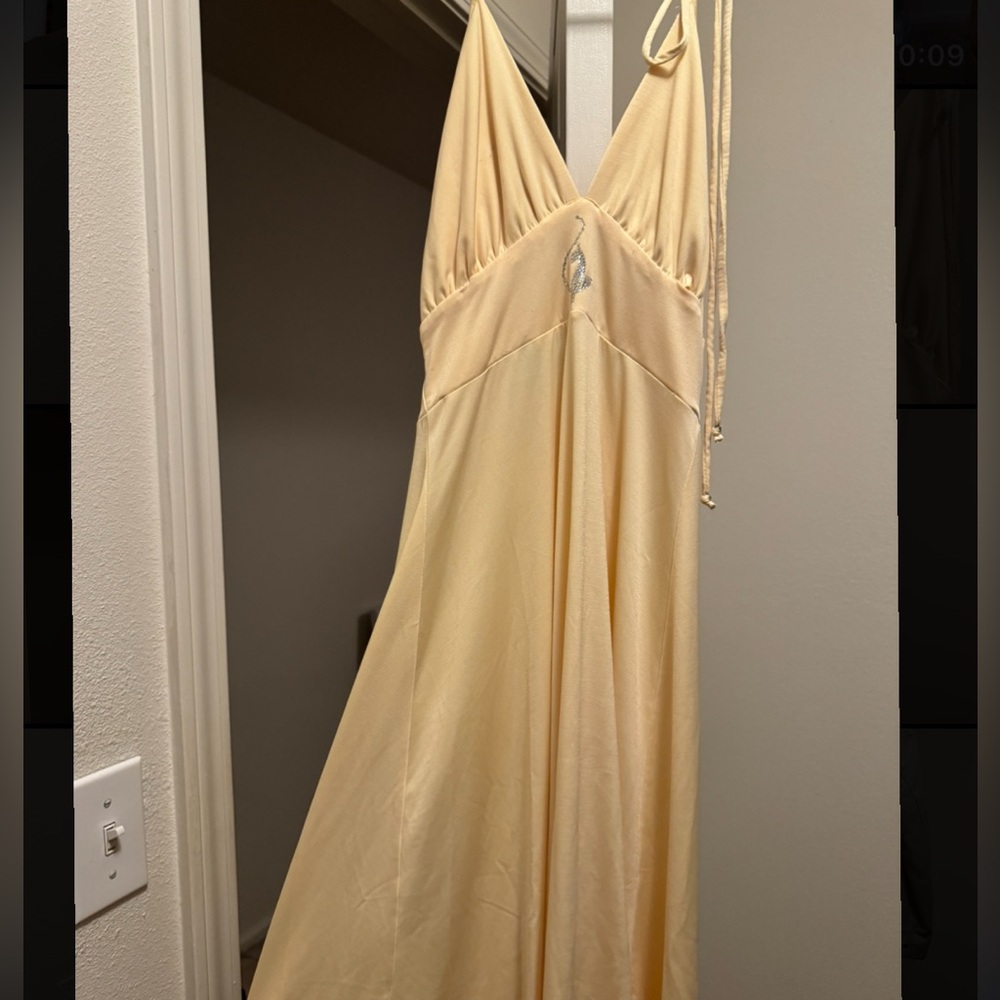 Light yellow baby phat dress
